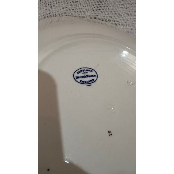 Vintage Copeland Spode England Tower Blue Dinner Plate 10.75” - Picture 5 of 5